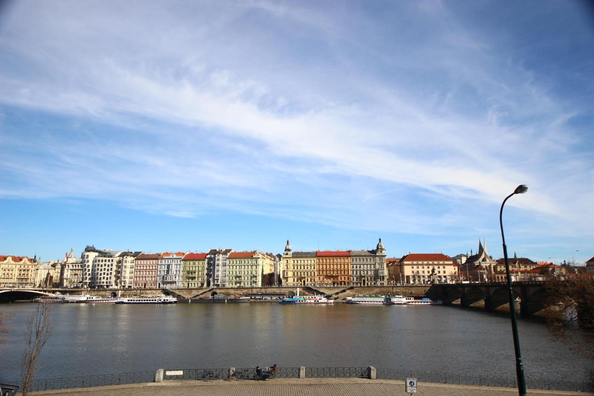 Quiet Apartment In The City Center With Own Terrace Prague Luaran gambar